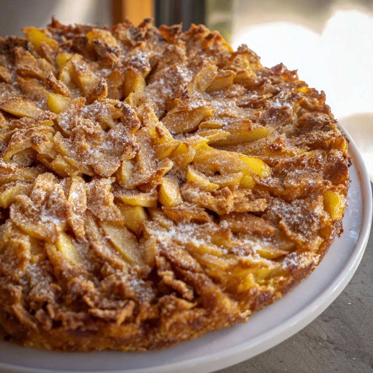 Close-up of a bubbling Rustic Pear and Ginger Galette, perfect for dessert with vanilla ice cream.