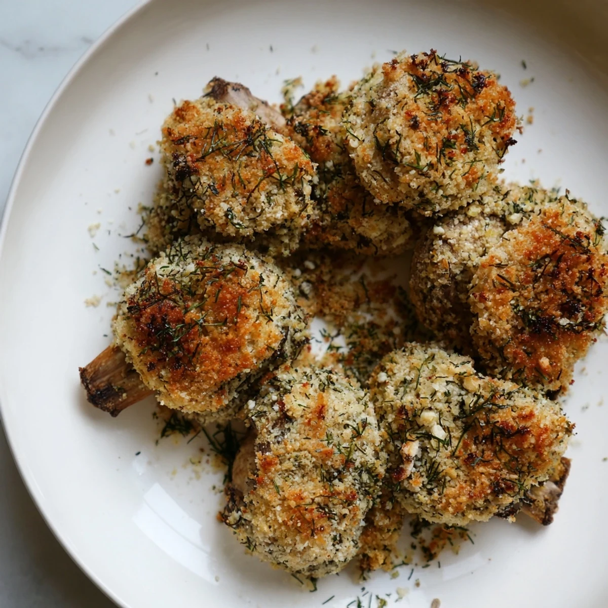 Ranch-Seasoned Crispy Mushrooms