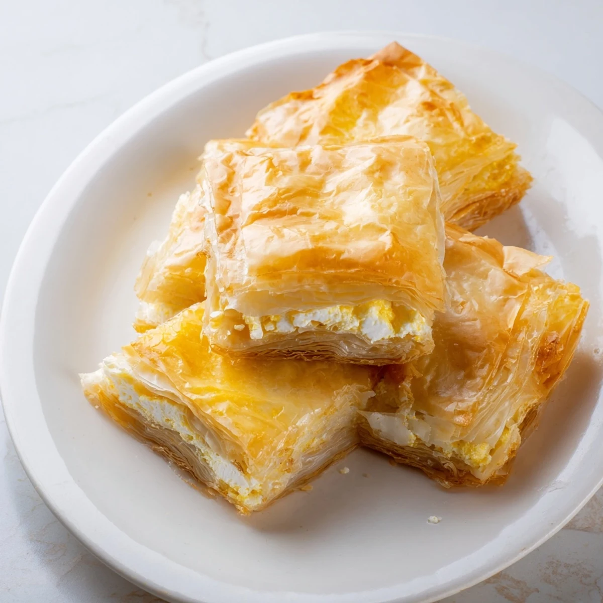 Imagine warm, savory Bulgarian Banitsa with a perfectly golden crust, ready to enjoy for brunch.
