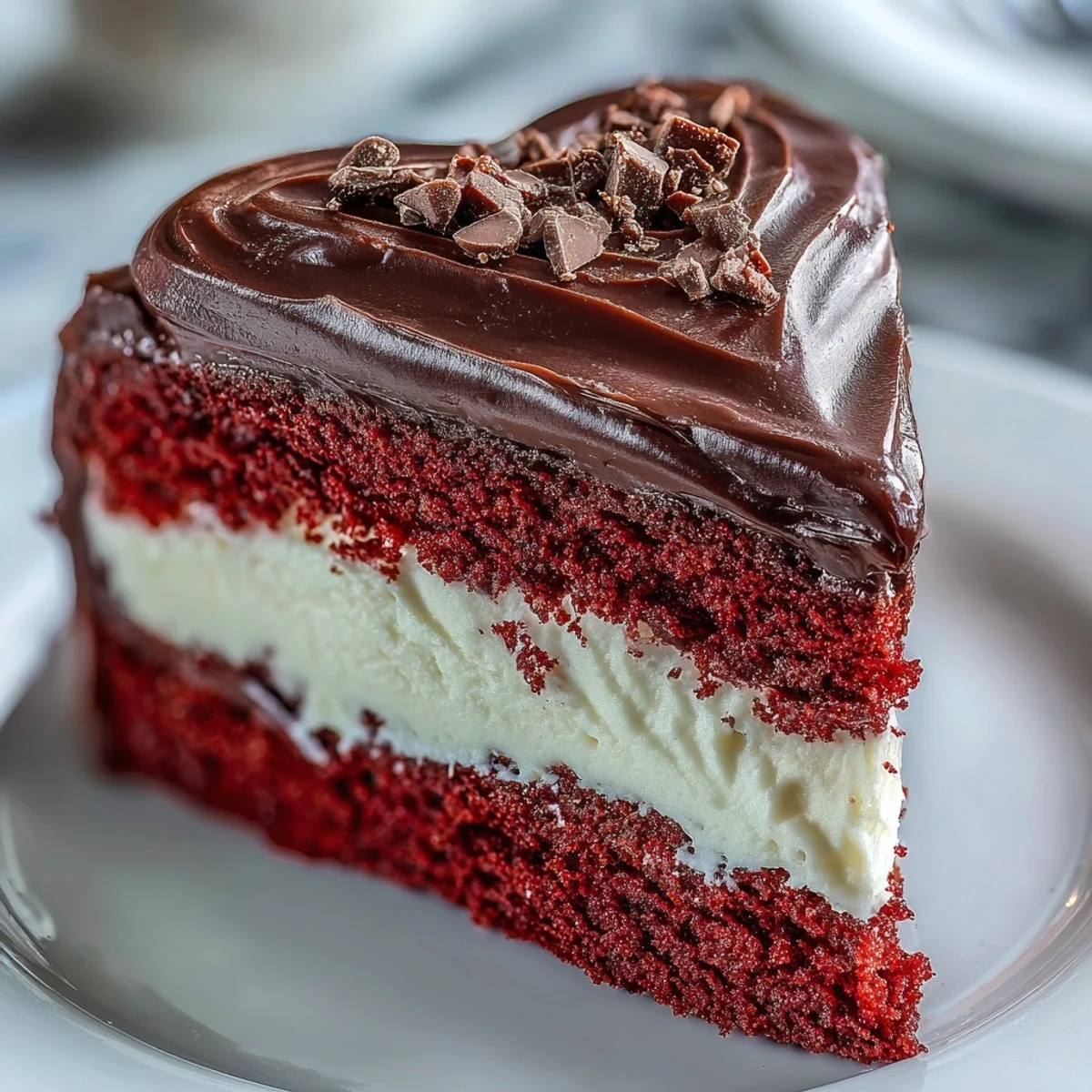 Frosted Betty Boop heart cake on a marble counter, decorated with a bold dark chocolate silhouette, red sugar pearls, and perfect for a nostalgic Valentine’s celebration.