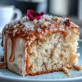 Delicate pink velvet cake infused with rosé wine, finished with a luxurious gold drip for a show-stopping dessert centerpiece.  