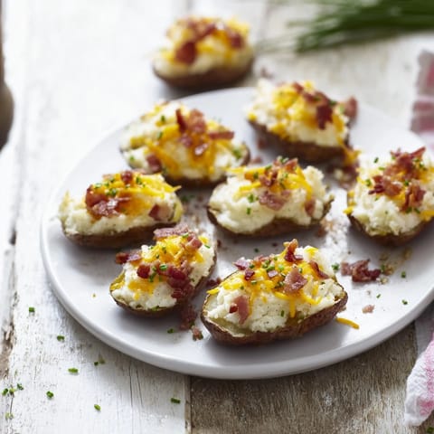Loaded Sweet Potato Skins