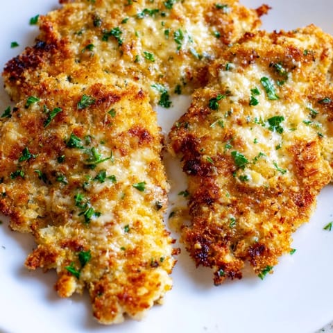 Crispy Chicken Garlic Cream