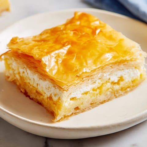 Serbian Layered Cheese Pie