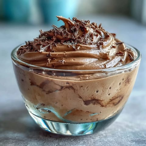 Creamy Hojicha Mousse in elegant dessert glasses, ready to serve after chilling, showcasing its smooth, roasted green tea finish.