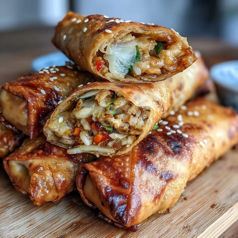 Air Fryer Vegetable Egg Rolls
