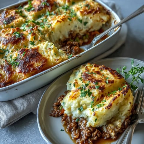 Shepherds Pie Cauliflower Mash