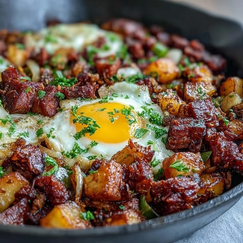 Corned Beef Hash Skillet