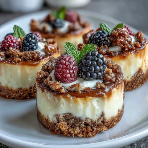 Housewarming Mini Cheesecakes