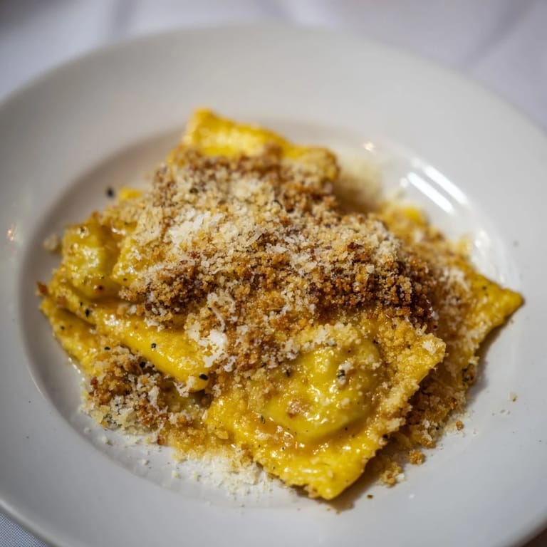 A close-up shot of creamy Classic Oven-Baked Macaroni and Cheese, ready to be scooped and savored.