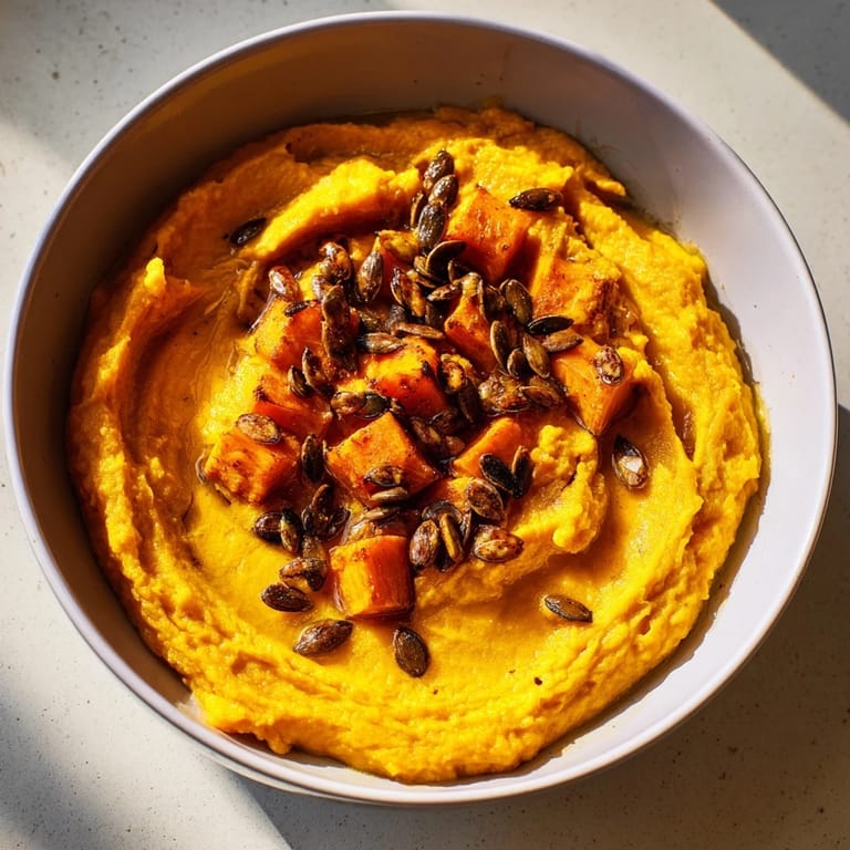 Creamy Roasted Pumpkin Soup