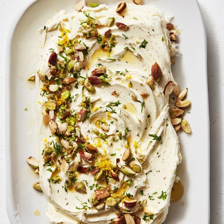 Enjoy the easy butter board charcuterie, a perfect appetizer with fresh herbs and crackers.