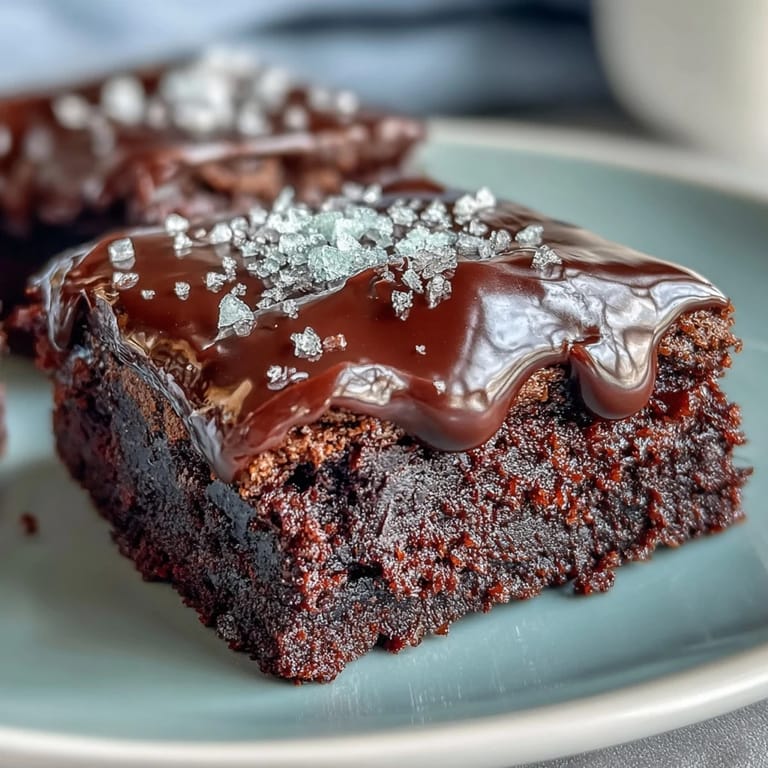 Festive chocolate brownies cut into shamrock shapes and decorated with creamy green icing for a fun St. Patrick's Day treat.