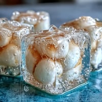 Delicate lychee agar jelly cubes in sparkling yuzu water create a refreshing, vegan dessert for summer gatherings.